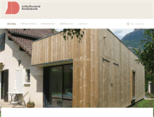 Tablet Screenshot of jd-architecte.com